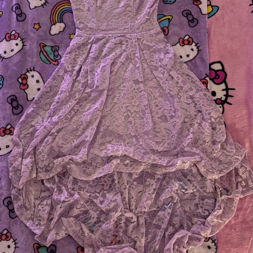 Lavender Lace Girl’s Dress